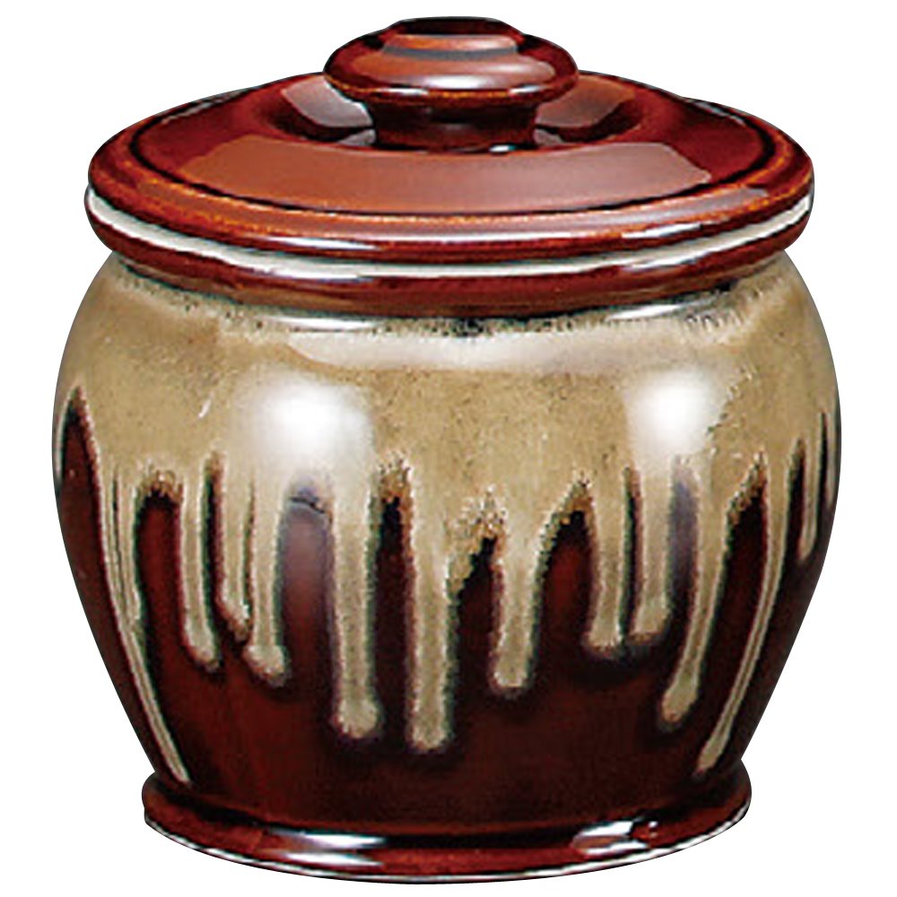 Amazon｜山下工芸(Yamasita craft) アメ白流し1升カメ 16.7×16.7